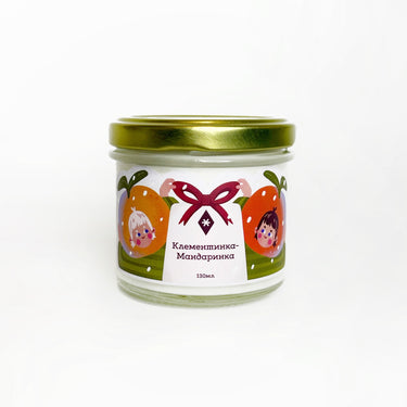 Свічка "Клементинка-Мандаринка" 130 мл, 15 год