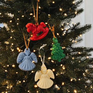 Набір з 4 іграшок-аромасаше на ялинку
