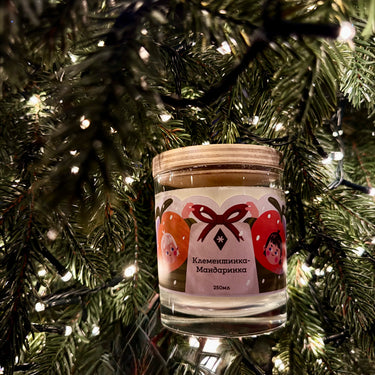 Свічка "Клементинка-Мандаринка" 250 мл, 30 год