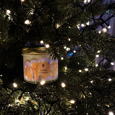 Свічка "Лимон з цукром" 130 мл, 15 год