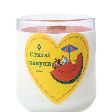 Свічка "Стиглі кавуни" 260 мл, 30 год